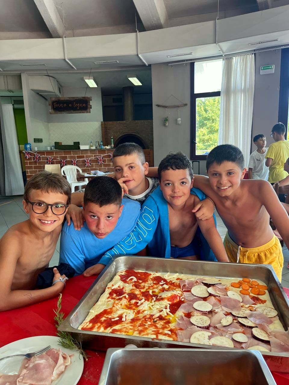 bambini che cucinano a britiland